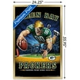 thumbnail image 3 of NFL Green Bay Packers - End Zone 17 Wall Poster, 22.375" x 34", Framed, 3 of 6