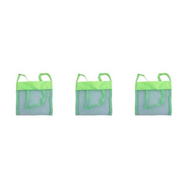 Vogacara Bolsa de malla de playa Bolsa de arena plegable para niños Bolso de juguetes para niños Senderismo al aire libre Paquete de hombro de viaje Type1 NO1 Vogacara CBP314463