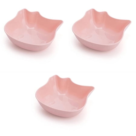 BESTSKY Cat Bowls Ergonomic Cat Dishes Food-Grade PP Cat Food Bowl