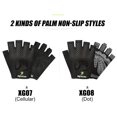 thumbnail image 2 of 1 par de guantes de entrenamiento para hombres y mujeres, levantamiento de pesas y transpirables para guantes ligeros, guantes de gimnasio para ejercicio, levantamiento de pesas, Fitness Fivean Guantes deportivos, 2 of 2