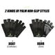 thumbnail image 2 of 1 par de guantes de entrenamiento para hombres y mujeres, levantamiento de pesas y transpirables para guantes ligeros, guantes de gimnasio para ejercicio, levantamiento de pesas, Fitness Fivean Guantes deportivos, 2 of 2