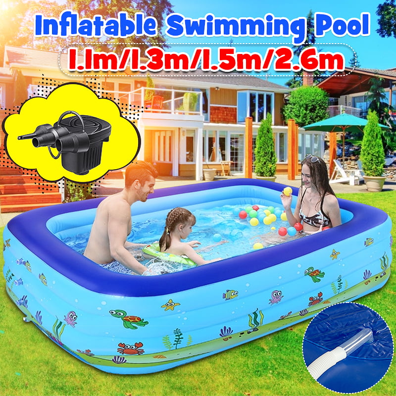 Children Playing Pool Baby Inflatable Square Swimming Pool Thickening Plastic Ga 