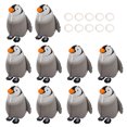 thumbnail image 2 of Ballons, 10 Pièces Debout Marche Animaux Ballons Couleurs Vives pour Baby Shower, 2 of 8