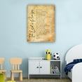 thumbnail image 4 of The Lord's Prayer Matthew 69-13 Bible Quote Wall Art Scripture Posters Poster Pictures Wall Decoration Living Room Modern Oil Painting Canvas Bedroom, 4 of 6