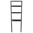thumbnail image 4 of Winsome Wood Bellamy Leaning Desk with 2 Shelves, Black Finish, 4 of 9