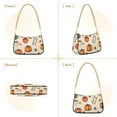 thumbnail image 7 of FORMRS Womens Shoulder Bag with Chain Strap Clutch Purse Cute Tote Handbag, Beige Fall Coffee, 7 of 7