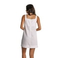 thumbnail image 5 of Amazhiyu Women's Linen Blend Square Neck Sleeveless Summer Mini Tank Dresses with Pockets, 5 of 9