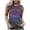 Grey, variant on Women’s Tanks & Product Title Gradient Letter Print Sleeveless Casual Tank Top with Round Neck for Summer Wear