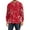 Deep Red_001, variant on Domuza Mens Halloween Shirt Funny Spooky Print Long Sleeve Relaxed Fit Henley T Shirt Comfy Lightweight Casual Button Up Pullover for Halloween Party Brown L