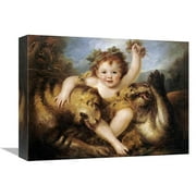16 in. The Infant Bacchus Art Print - Maria Cosway