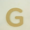 thumbnail image 1 of Package of 1, 8 Inch X 1/2" Thickness MDF Letter G in The Gotham Rounded Font, Thick, Upper Case for Art & Craft Project, Made in USA, 1 of 4