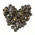 thumbnail image 2 of Rivet Craft Collection 100 PCS 9MM Brass Copper  Rivets Apparel Shoes Bag Accessories For Leather DecorationBronze, 2 of 8
