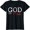 Black, variant on Christians God Is Love Gift Vintage T-Shirt
