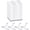 White-18Pairs, variant on Picture Strips Heavy Duty, 15-Pairs(30 Strips) Medium Adhesive Hook and Loop Mounting Tapes Free No Nails Picture Hangers for Frame Poster Strips Christmas Decorations