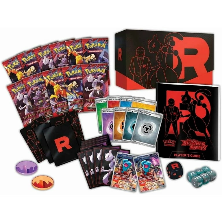 Destined Rivalsエリートトレーナーボックス Pokemon Destined Rivals Elite Trainer Box, 11 Booster Packs