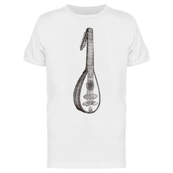 Lute T-Shirt Men -Image by Shutterstock, Male x-Large
