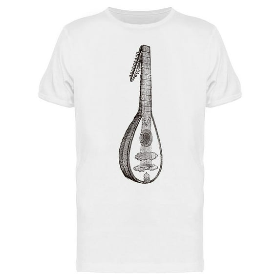 Lute T-Shirt Men -Image by Shutterstock, Male XX-Large