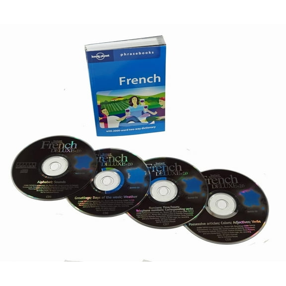 Learn to Speak French Language - 4 Audio CD Set Plus Pocket Phrasebook