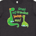 thumbnail image 4 of Inktastic My Great Grandma Loves Me Youth T-Shirt, 4 of 5