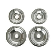 GENERAL ELECTRIC GE Appliances Drip Pans for Electric Ranges (4-Pack)- Chrome