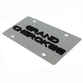 thumbnail image 3 of Jeep Grand Cherokee Logo License Plate (Chrome), 3 of 3