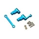 thumbnail image 5 of Juego de dirección de coche RC de aleación de aluminio de alta resistencia, reemplaza al 14301 a escala 1/14 Azul, 5 of 8