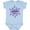 AE-Light Blue, variant on I Love My Grandma Alzheimer's Awareness with Purple Hearts Boys or Girls Baby Bodysuit