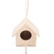 thumbnail image 1 of Nido de periquito, caja de cría de aves, casa de madera para loros, caja nido para pájaros, casa de madera para pájaros, 1 of 6