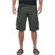 thumbnail image 1 of XRAY Mens Belted Double Pocket Casual Cargo Shorts, charcoal, 30, 1 of 1