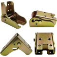 thumbnail image 3 of 4 Pieces 90 Degree Folding Hinge, Hidden Support Hinges, Folding Leg Connection, Furniture Extension Lock, Folding Hinge Hardware, for Bed, Table, Chair, 3 of 5