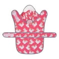 thumbnail image 6 of HDE Dog Raincoat with Clear Hood Poncho Rain Jacket for Small Medium Large Dogs Unicorn Ducks Pink XL, 6 of 6