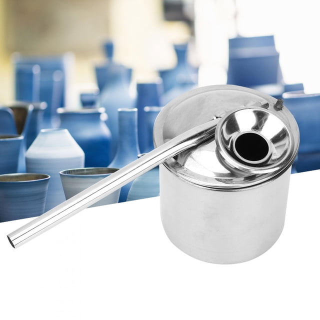 Pulverizador de pintura para cerámica, herramienta de arcilla de acero inoxidable, herramientas para esmaltados de cerámica, atomizador de cerámica, tecnología avanzada