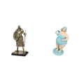 thumbnail image 1 of Figura de escritorio,Estatua de caballero,artesanía artística,coleccionable,escritorio,oficina,Figura de mujer en traje de baño,Figura decorativa de mesa de una mujer en traje de, 1 of 8