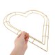 thumbnail image 5 of Greenadscape 4Ud Aro Floral Corazón Dorado De Hierro Para Romántica En De San Valentín, 5 of 6