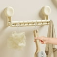 thumbnail image 4 of AFQH Suction Cup Towel Storage Rack:No Drill,Space-Saving Bathroom Storage Solution!, 4 of 8