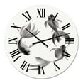 thumbnail image 2 of Designart 1 in Quartz Coastal Wall Clock, 2 of 5