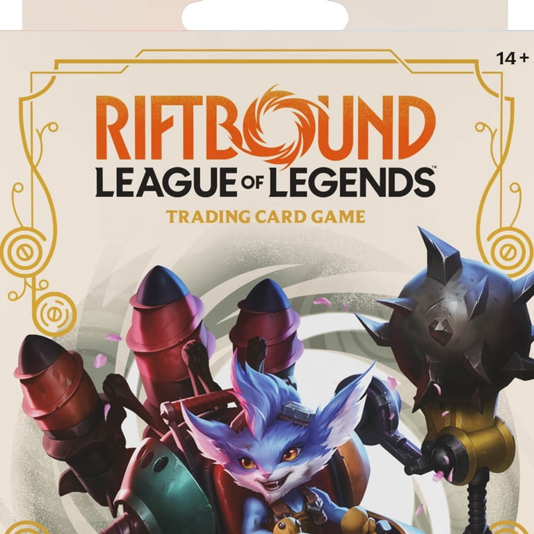 Riftbound: League of Legends TCG Spiritforged - Champion Deck: Rumble -  Ready-To-Play Character, Trading Card Game, Deck-Building, Units & Spells -  Walmart.com