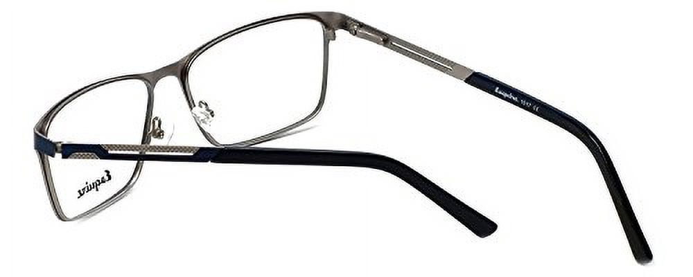 Esquire Designer Reading Glasses EQ1517 in Navy 58mm with Case +0.75