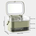 thumbnail image 5 of Cosmetic Storage Box Desktop Makeup Case Dust-Proof Drawer Organizer, 5 of 5
