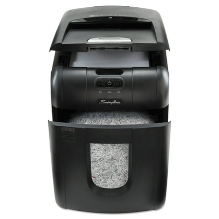 Swingline Stack-and-Shred 130M Auto Feed Micro-Cut Shredder, 130 Sheet Capacity (Best Paper Shredder Under 100)