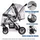 thumbnail image 3 of Baby Stroller Rain Cover, Universal Stroller Accessories, Waterproof, Wind Protection, Dust And Snow, Baby Travel Weather Cover, 3 of 5