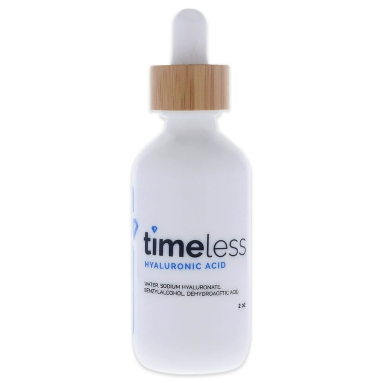 Timeless Skin Care Premium Hyaluronic Acid 100% Pure Serum Timeless Skin Care Premium Hyaluronic Acid 100% Pure Serum