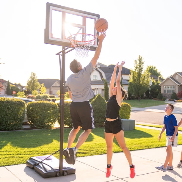 Lifetime 48-Inch Shatterproof Portable Basketball Hoop with Strong