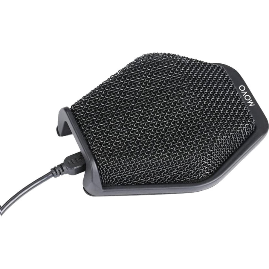 Movo MC1000 USB Desktop Conference Computer Microphone with 180° / 20' Pickup Range for Windows & Mac