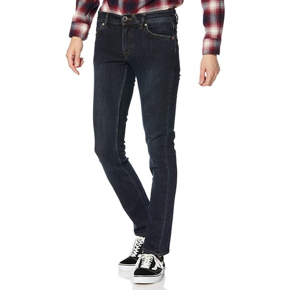 Volcom Mens Standard Vorta Stretch Denim Jean