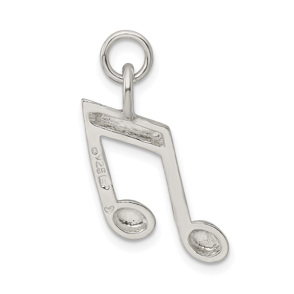 Sterling Silver Music Notes Charm QC775