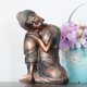 thumbnail image 2 of Estatua de Buda Durmiente de Resina 23 Cm Hugo Artesanía Creativa, 2 of 5