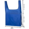 thumbnail image 2 of Reusable Shopping Bags| Foldable Large shopping tote folds in to Small pouch, Heavy duty Shopper tote, 2 of 5