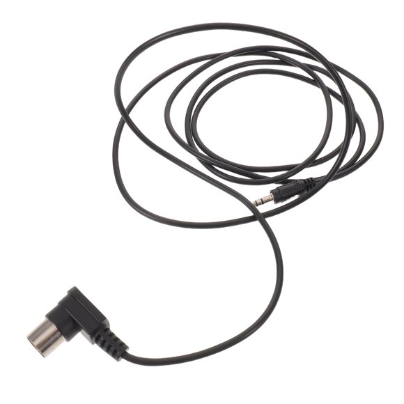 OUNONA Cable Extensión Midi Para Equipos Dj Con Conector Ángulo Derecho Y 3.5 Mm Negro