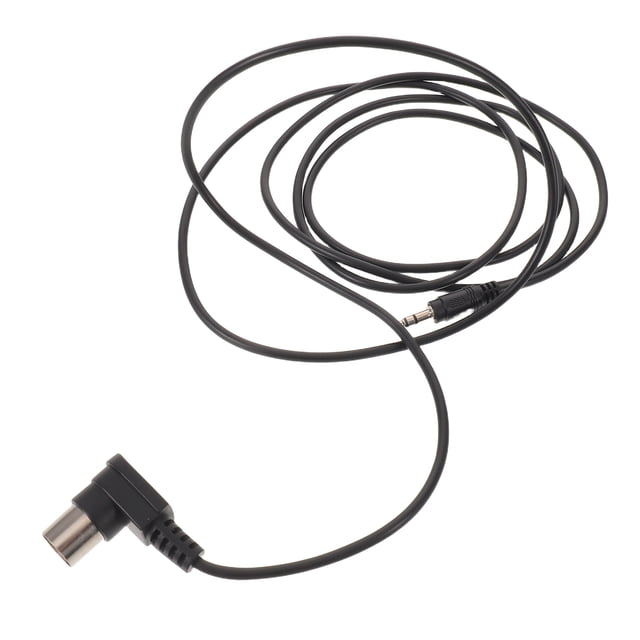 OUNONA Cable Extensión Midi Para Equipos Dj Con Conector Ángulo Derecho Y 3.5 Mm Negro